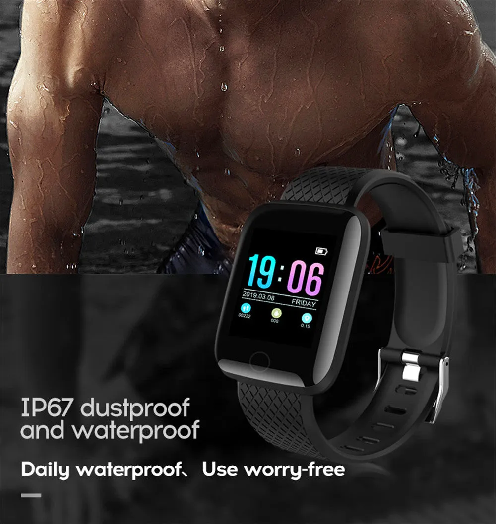 116 Plus Smart Watch & Fitness Tracker **BUY 1 GET 1 FREE**