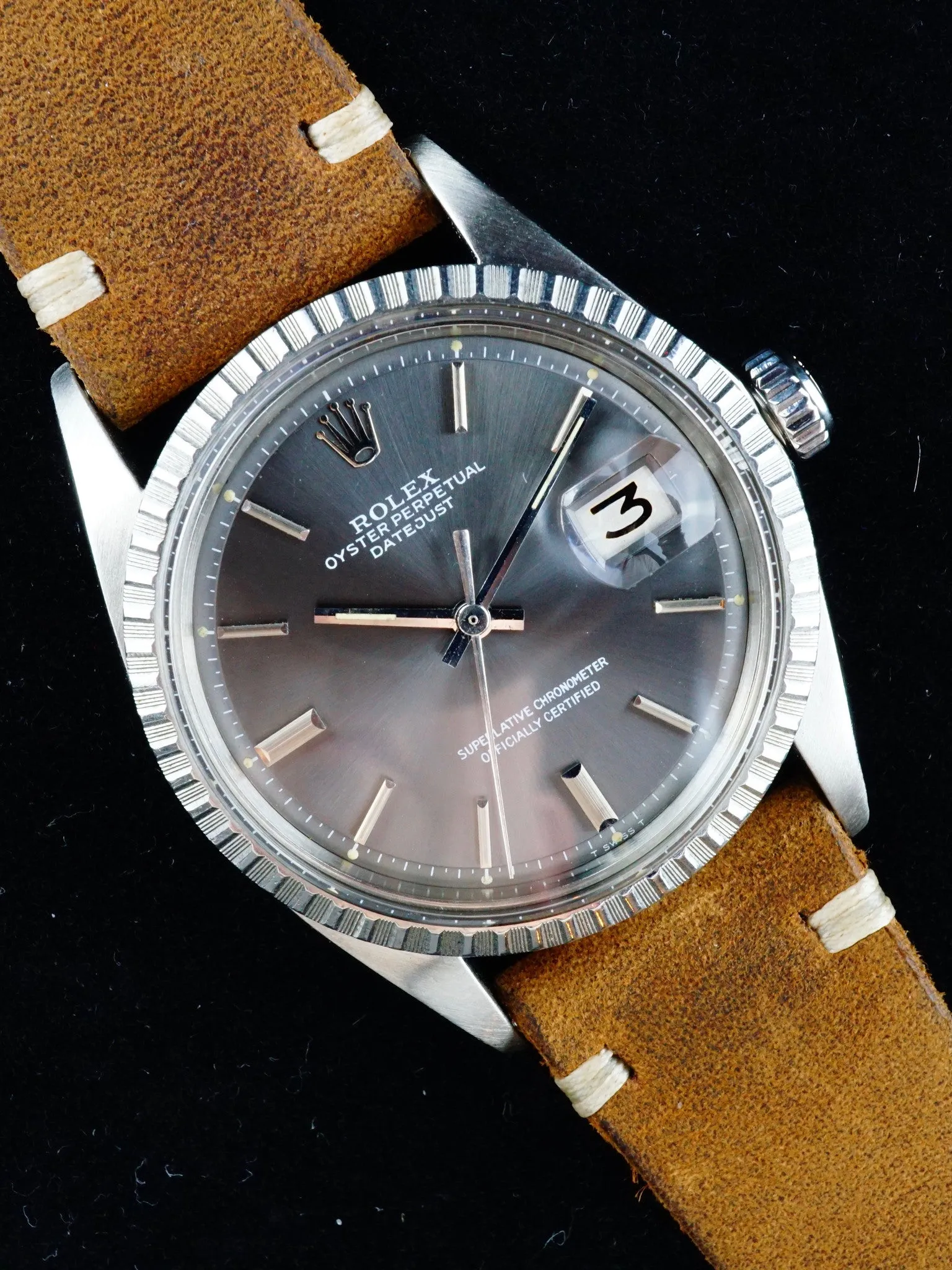 1972 Rolex Datejust (ref.1603) Grey Dial