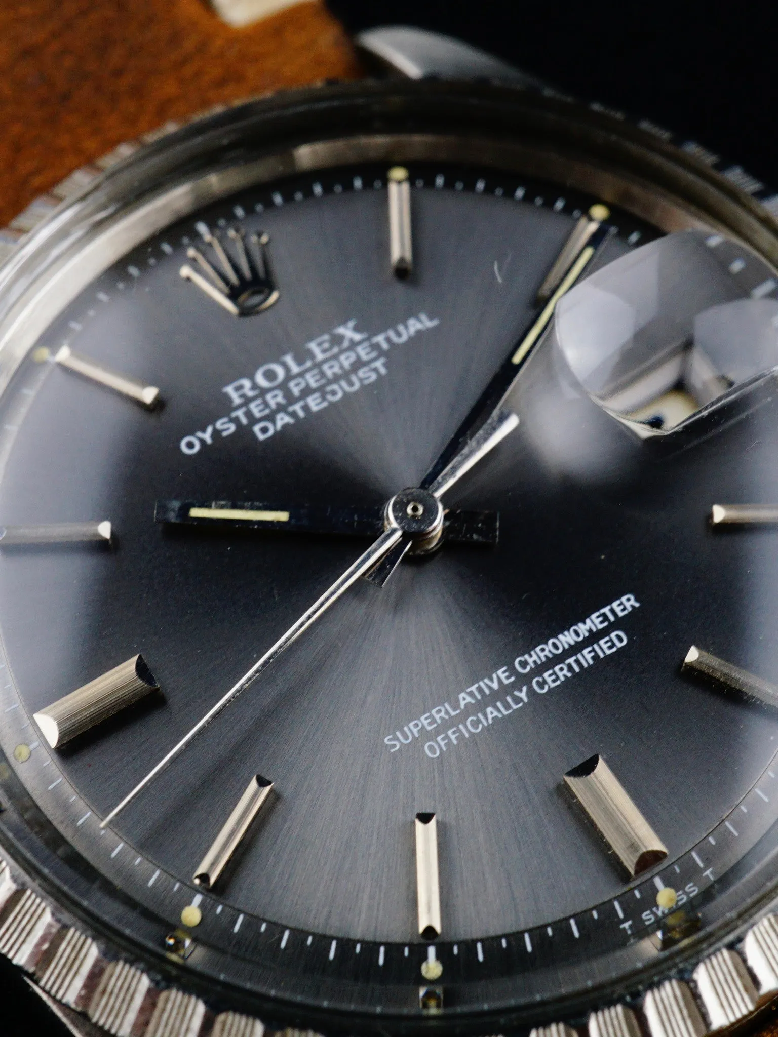 1972 Rolex Datejust (ref.1603) Grey Dial