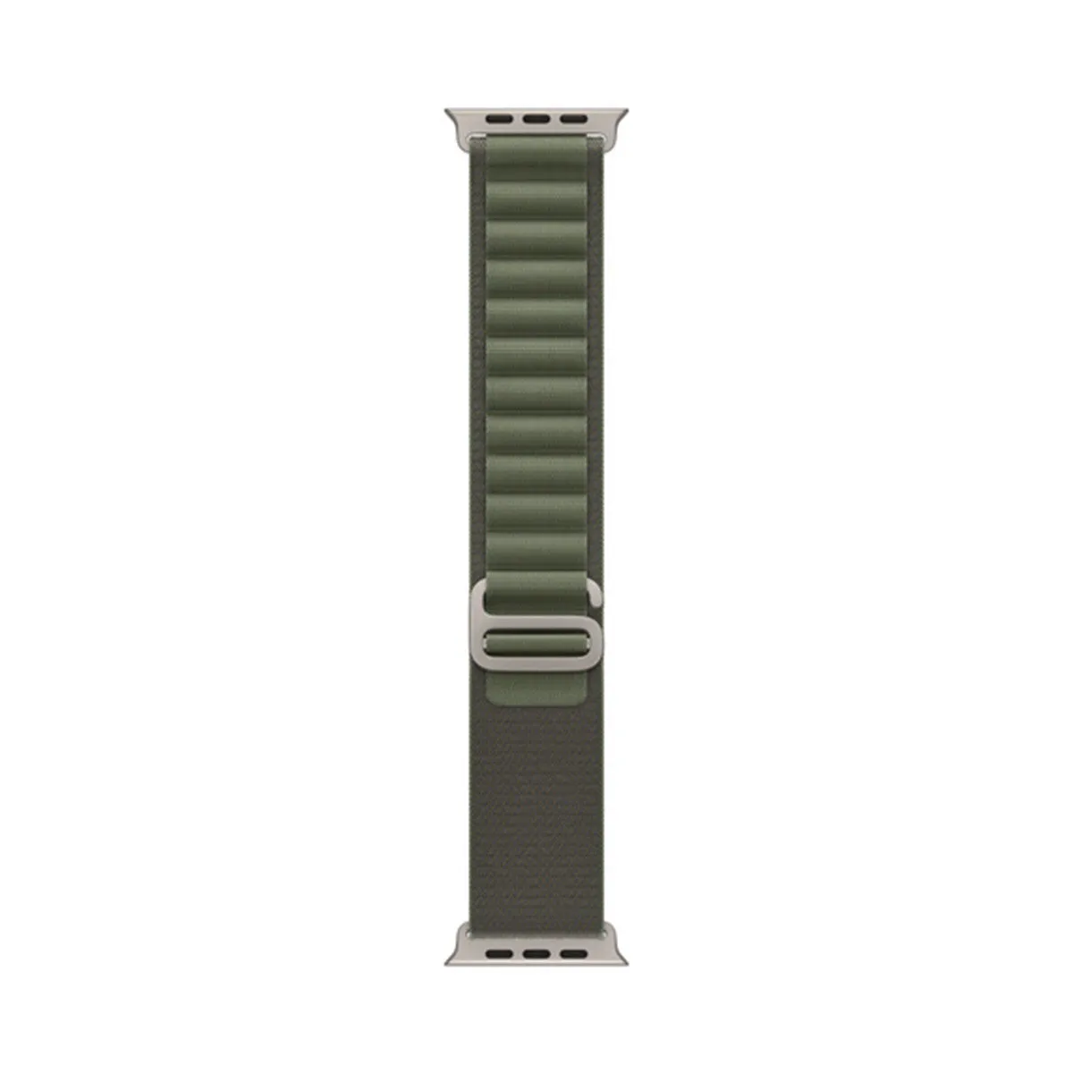 Alpine Loop Band Straps For Apple Watch Series 10 46mm-Green