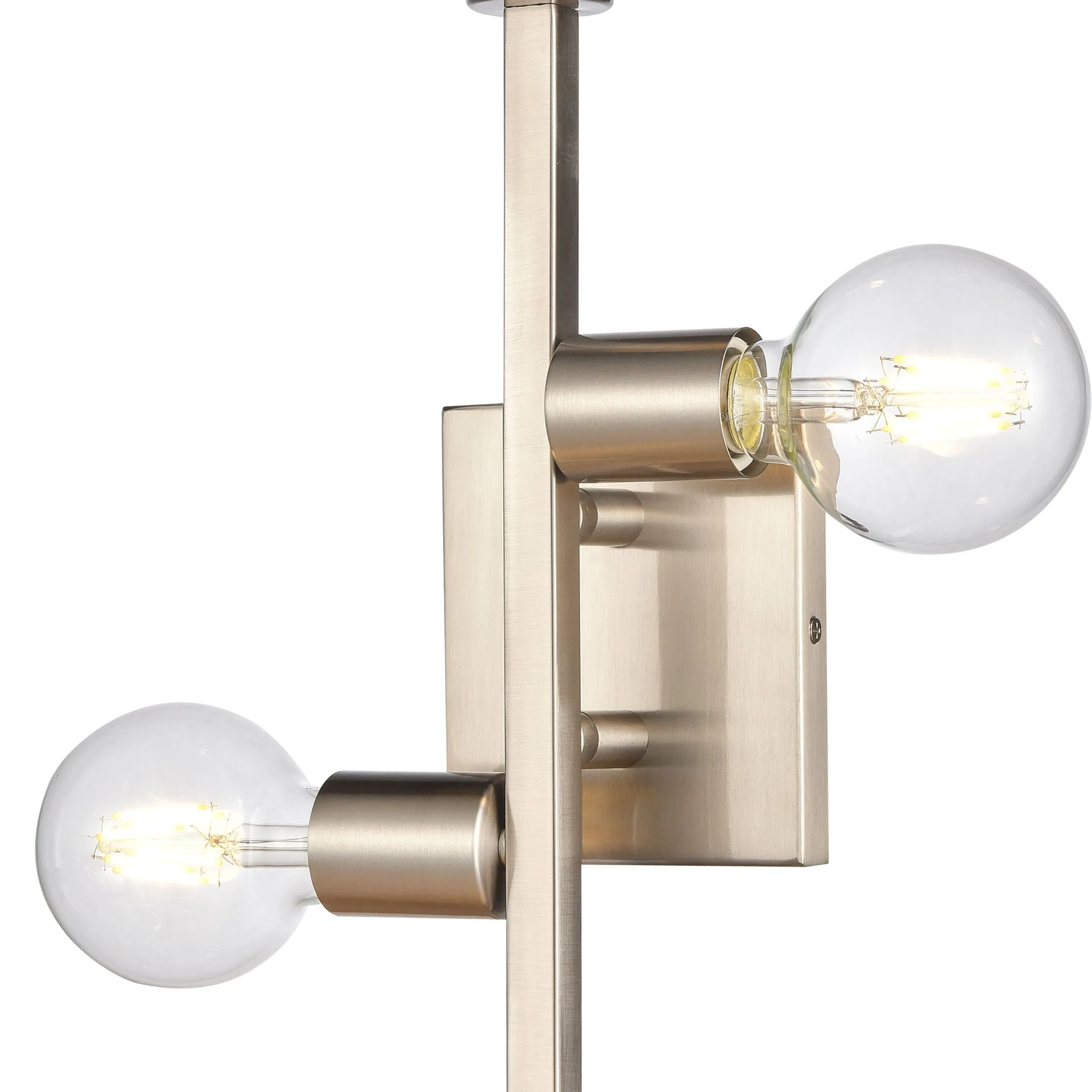 Attune 19" 3 Light Sconce in Satin Nickel