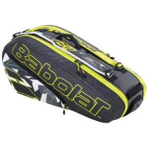 Babolat Pure Aero 6 Pack - Grey/Yellow