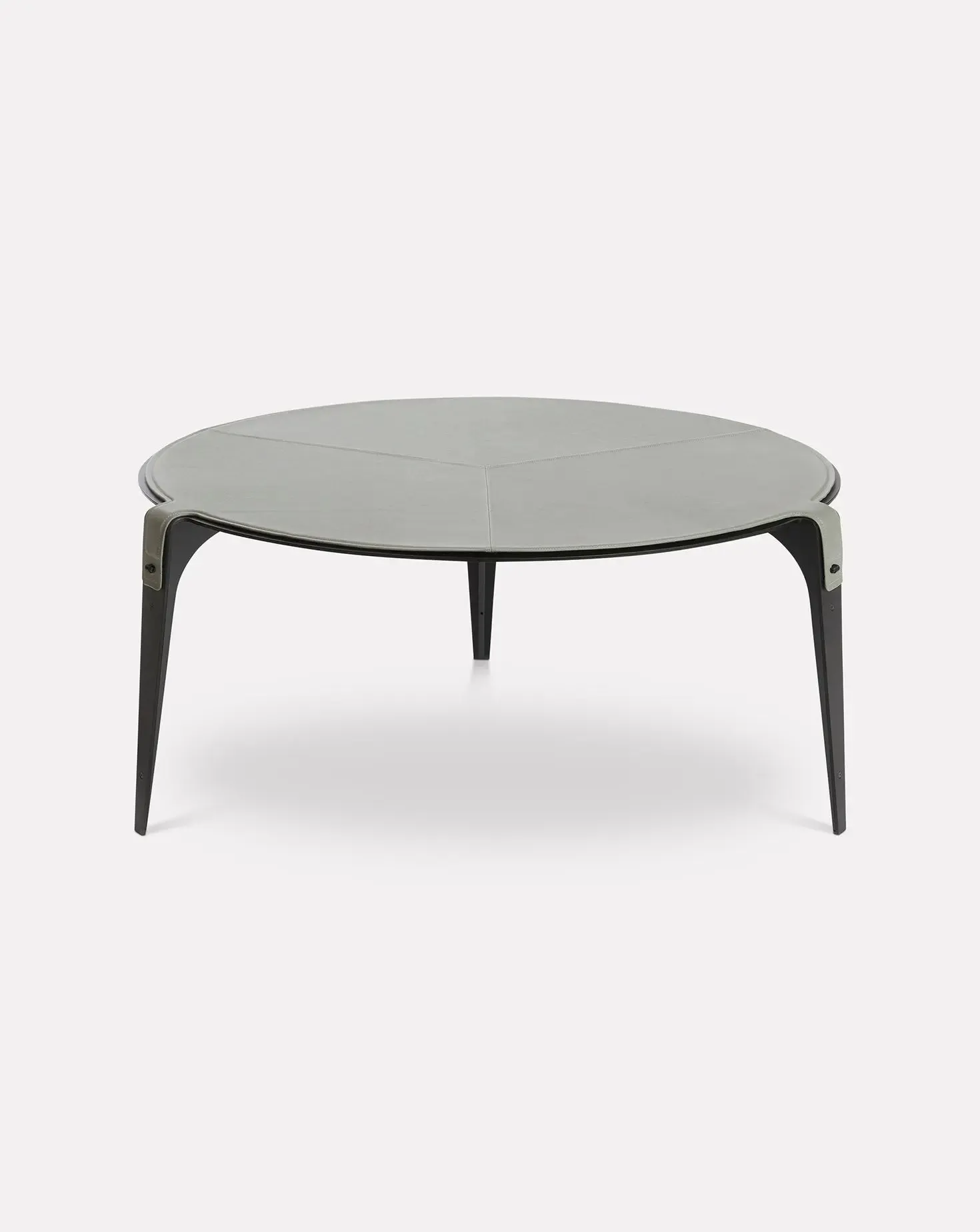 Bardot Slate Gray and Steel Coffee Table