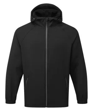 Black - Hooded 2-layer softshell jacket