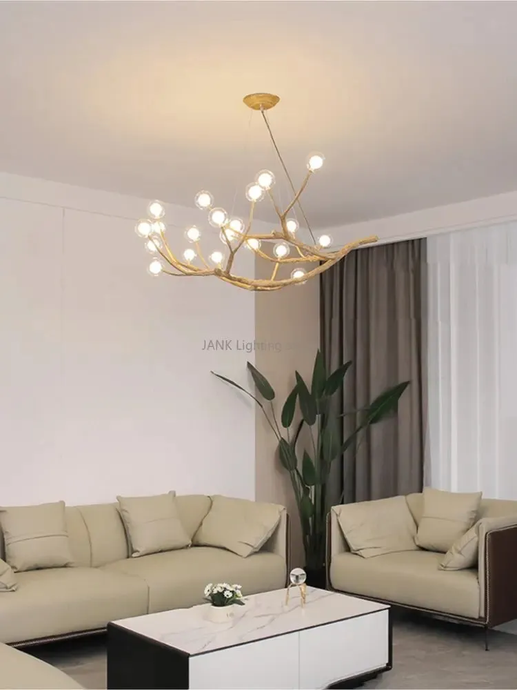 Bubble Resin Pendant Light LED Lamps for Home Decoration by Mansion