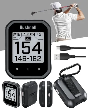 Bushnell Phantom 3 Slope GPS Golf Green with Slope Technology, Touchscreen, Magnetic Cart Mount, Wearable4U