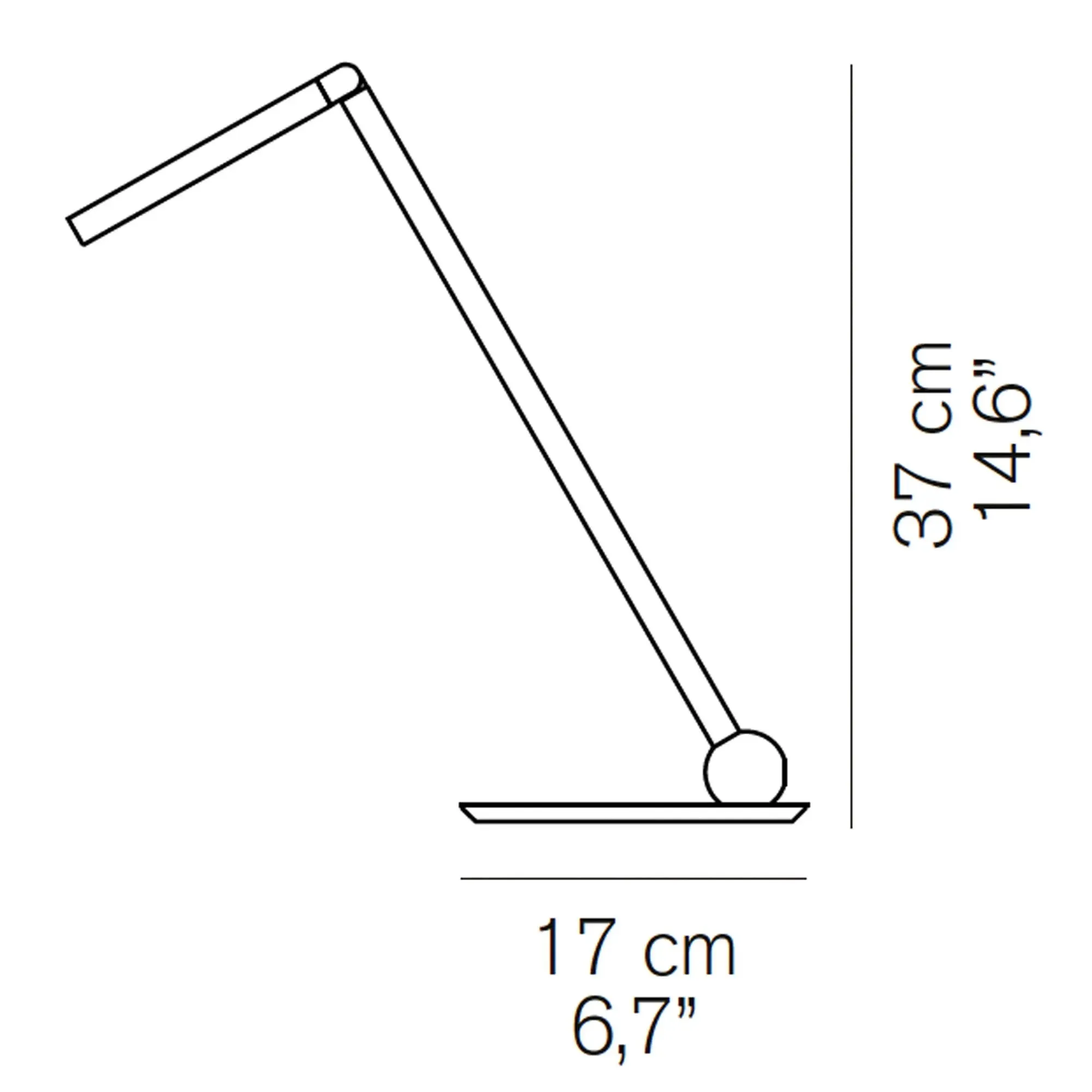 Calamaio 298/NK - Table Lamp