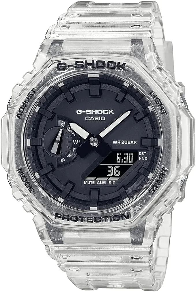 Casio GA-2100SKE-7AER G-Shock 200M Water Resistant Shock Resistant Watch