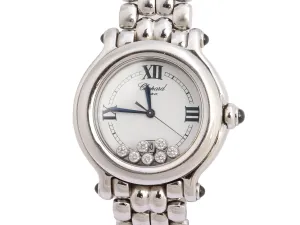 Chopard Stainless Steel Happy Diamonds Sport Watch 31mm