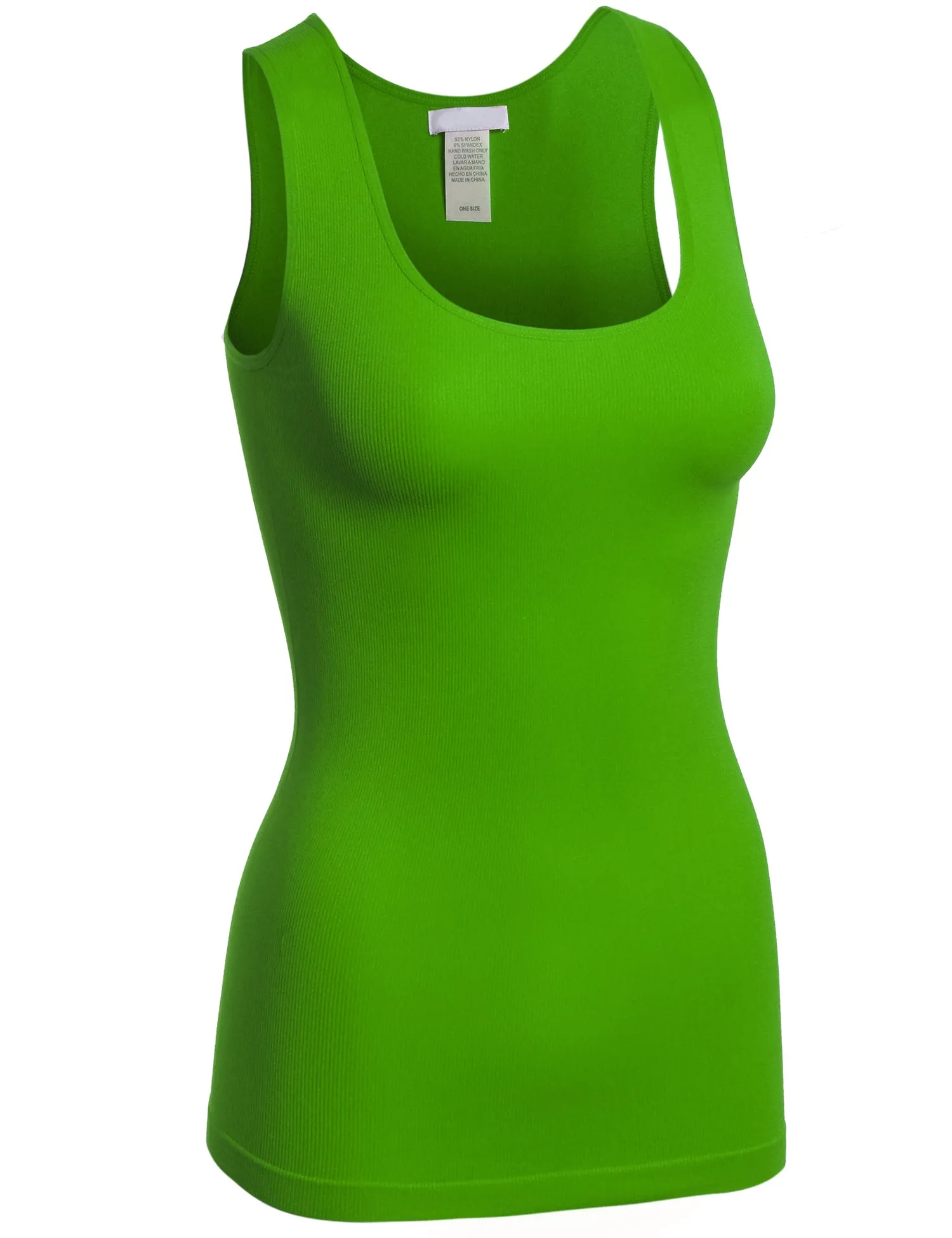 [Clearance] OneSize SEAMLESS Nylon/Spandex Long Jersey Tank Top