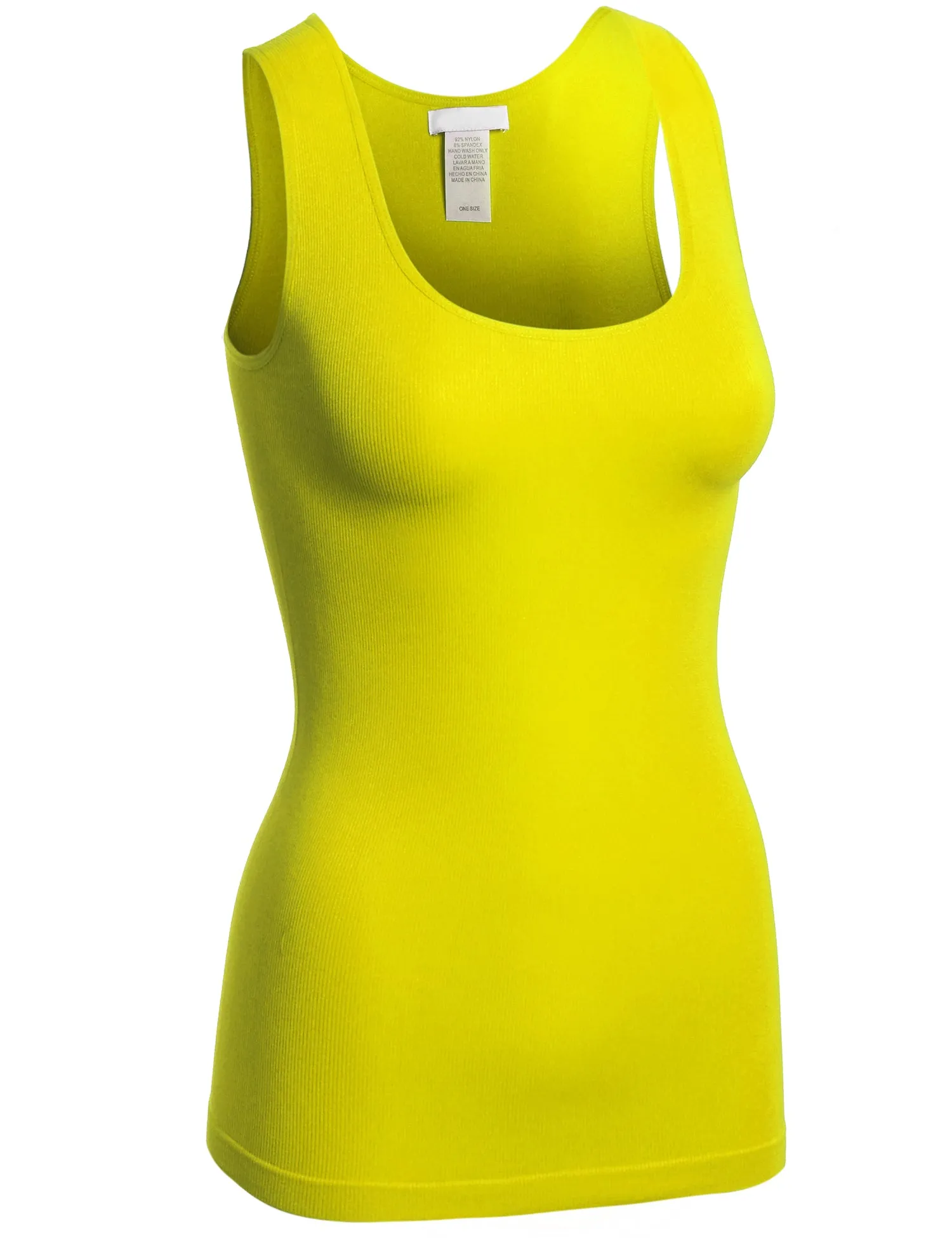 [Clearance] OneSize SEAMLESS Nylon/Spandex Long Jersey Tank Top