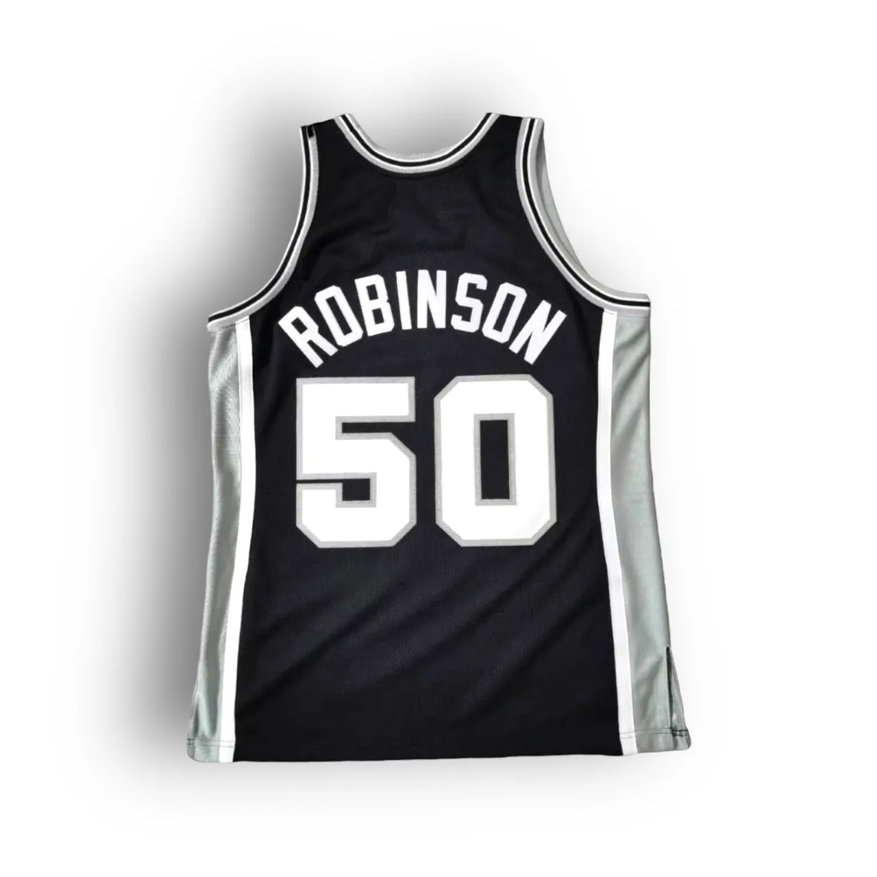 David Robinson 1998-1999 San Antonio Spurs 1999 NBA Finals Edition Away Authentic Mitchell & Ness Jersey - Black