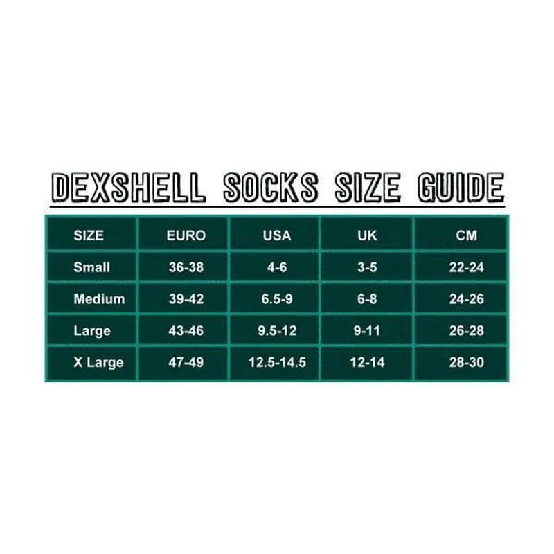 DexShell Coolvent Waterproof Breathable 4-Way Stretch Socks - Aqua