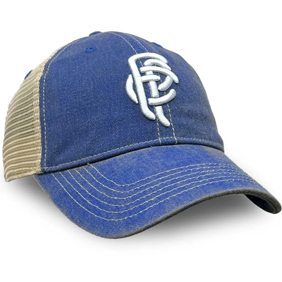 FC Porto Washed Vintage Trucker Hat - Royal