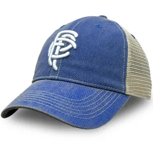 FC Porto Washed Vintage Trucker Hat - Royal