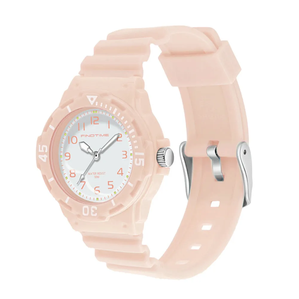 Findtime Women's Sport Watch Waterproof Colorful Analog Fashion Casual Quartz Watch for Nurse