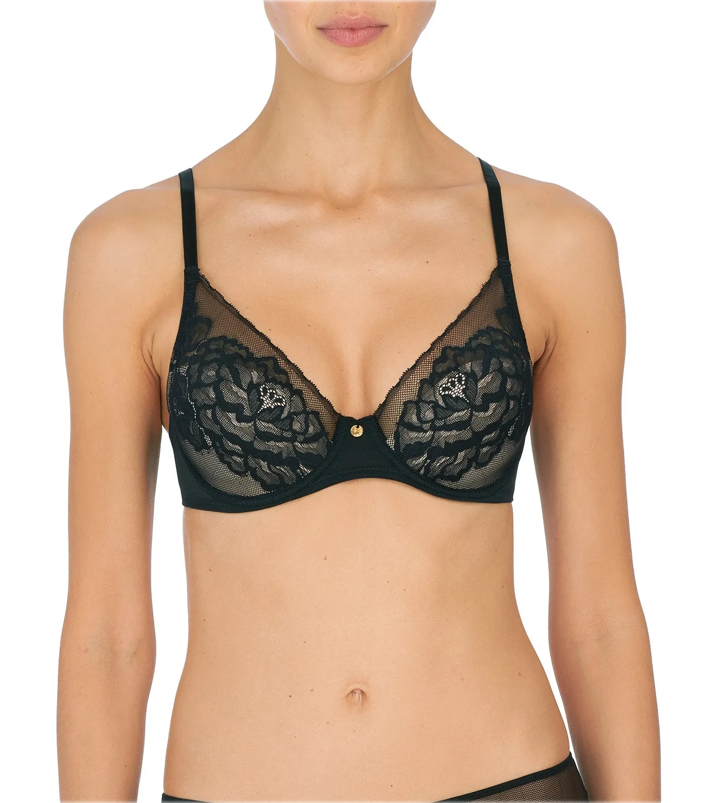 Flora Contour Underwire Bra Black