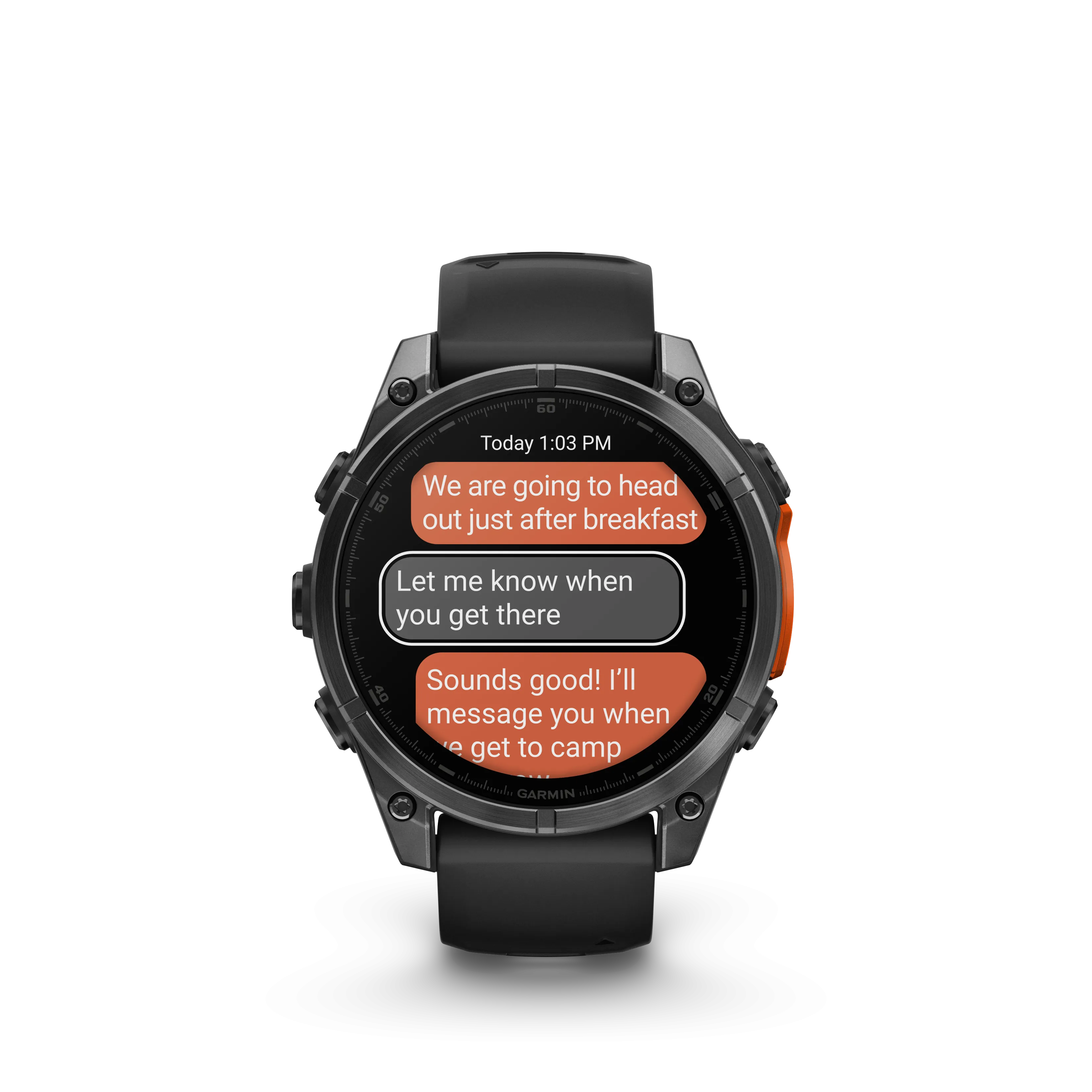 Garmin Fenix 8 47 mm, AMOLED Slate Gray with Black Silicone Band Multisport GPS Smartwatch (010-02904-00)