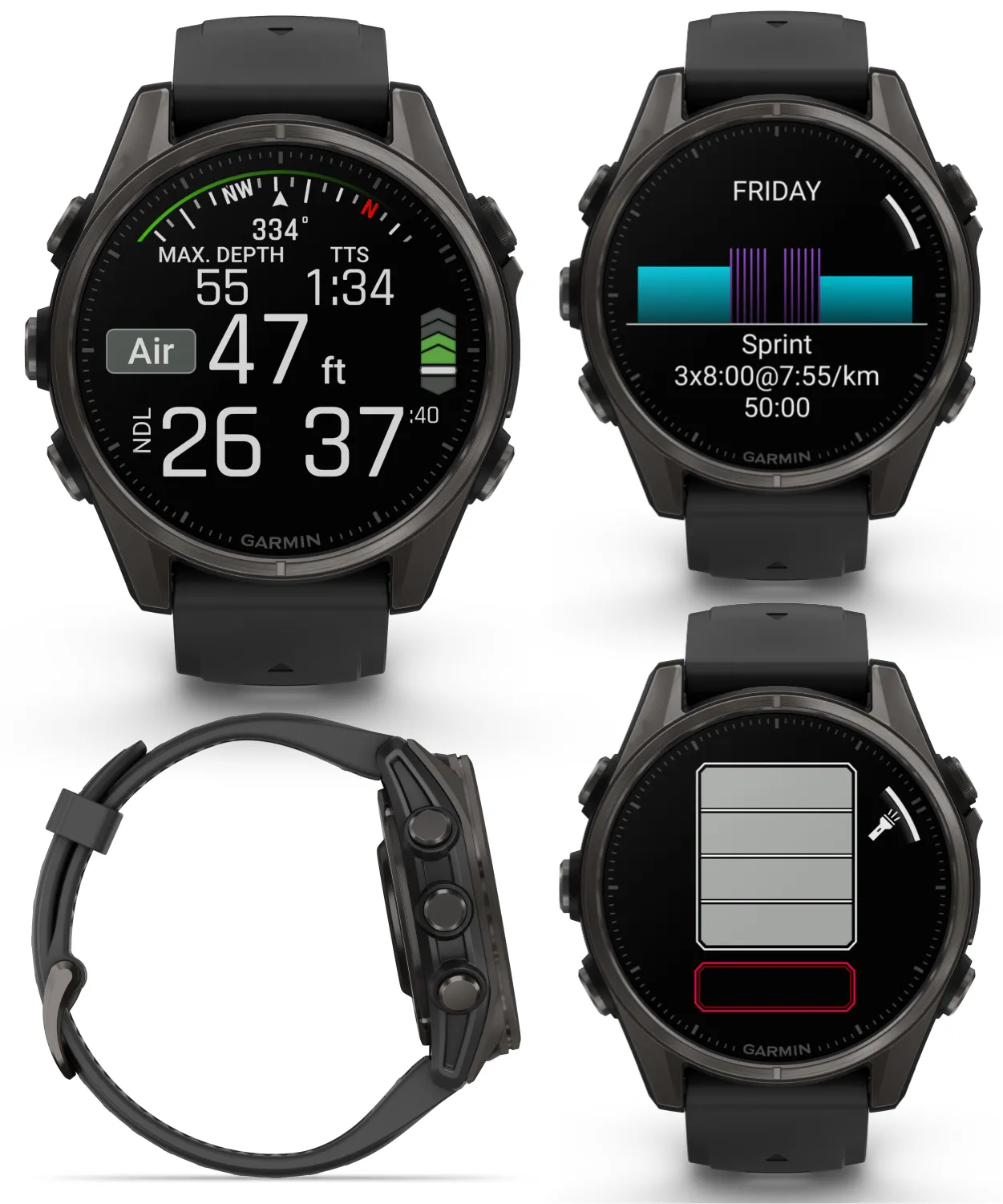 Garmin fenix 8 Multisport GPS Smartwatch, Wearable4U