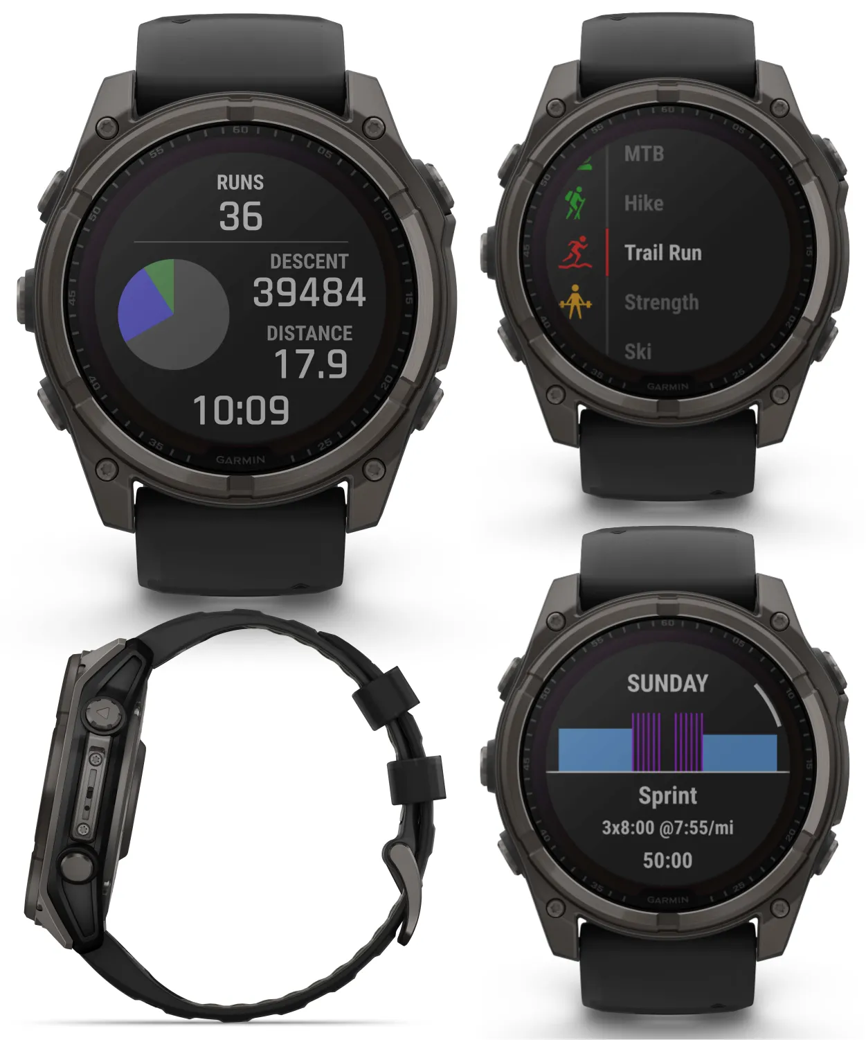 Garmin fenix 8 Multisport GPS Smartwatch, Wearable4U