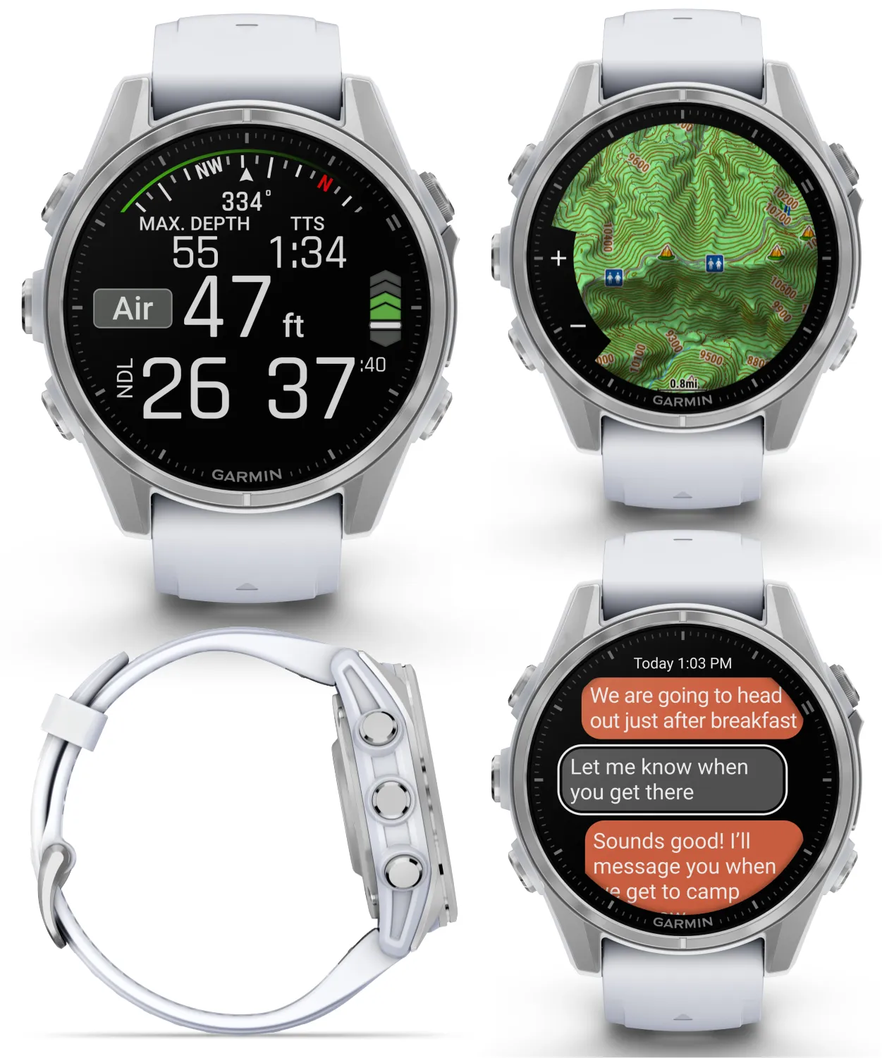 Garmin fenix 8 Multisport GPS Smartwatch, Wearable4U