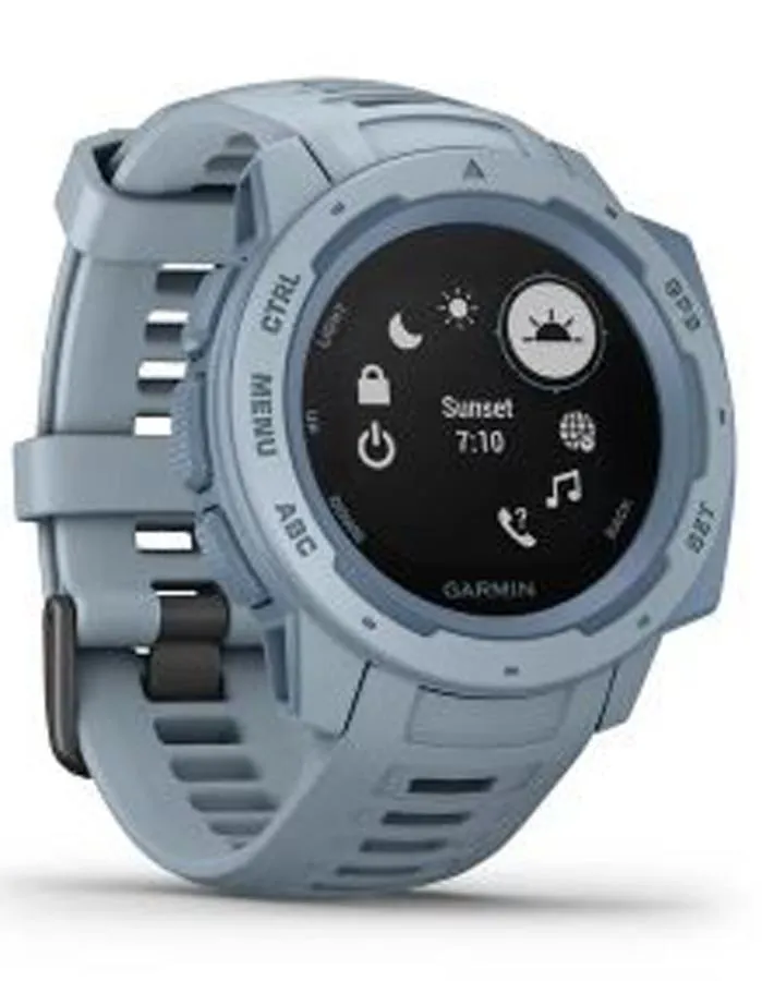 Garmin Instinct GPS Multipsort Watch - Sea Foam -  Heart Rate Monitor - 100M