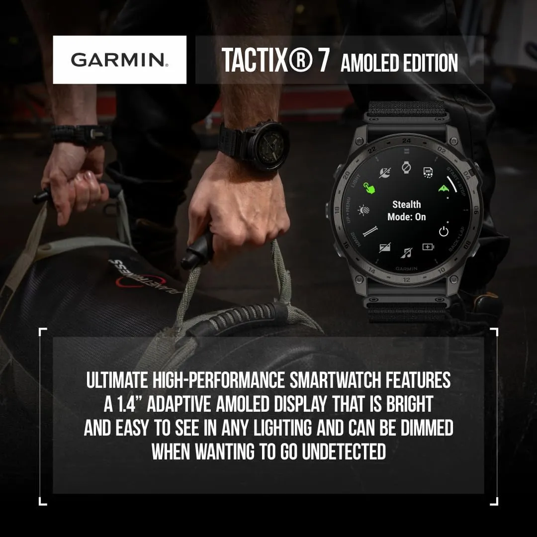 Garmin Tactix 7 Tactical Multisport GPS Smartwatch