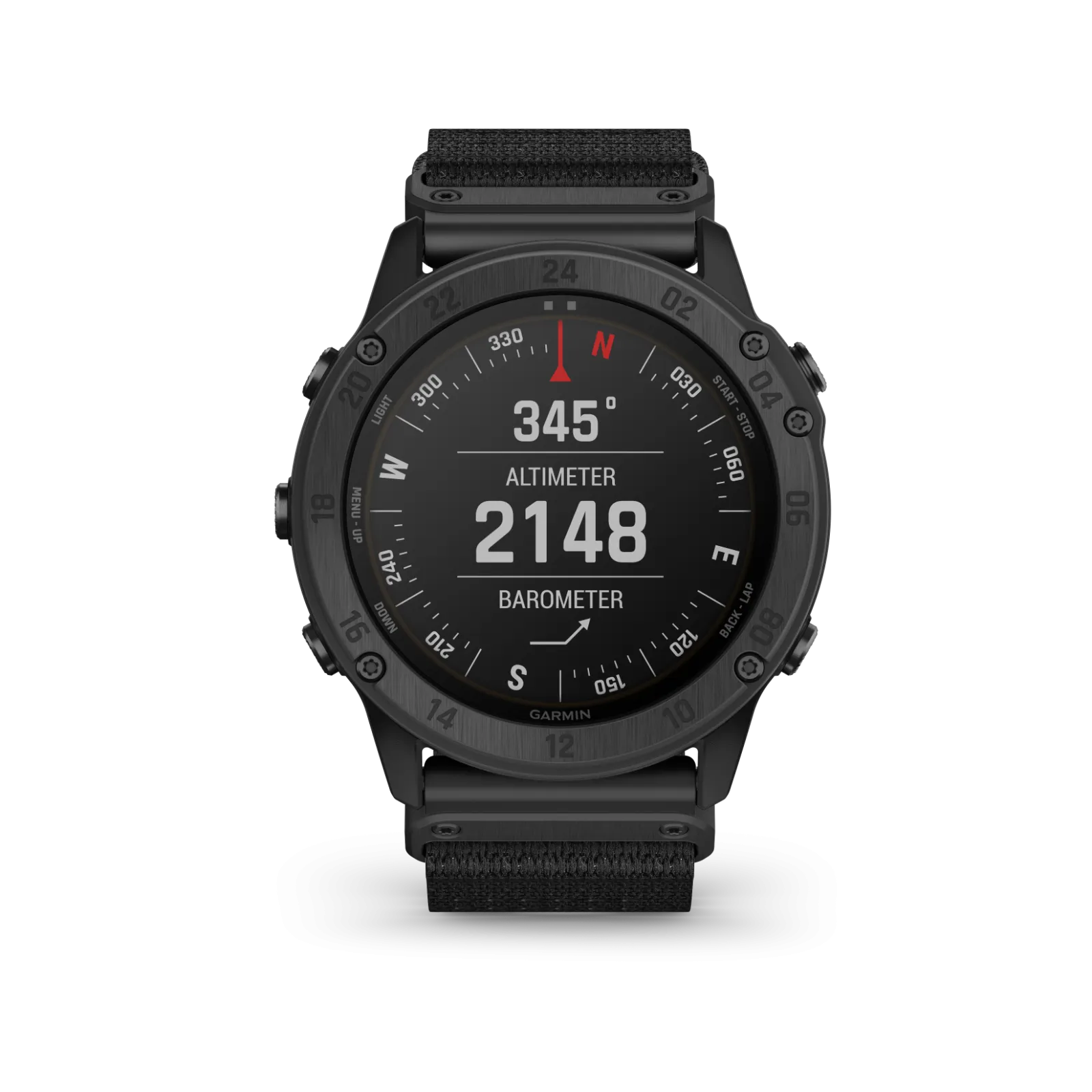 Garmin Tactix Delta - Solar Edition Solar-powered Tactical GPS Watch with Nylon Band (010-02357-10)