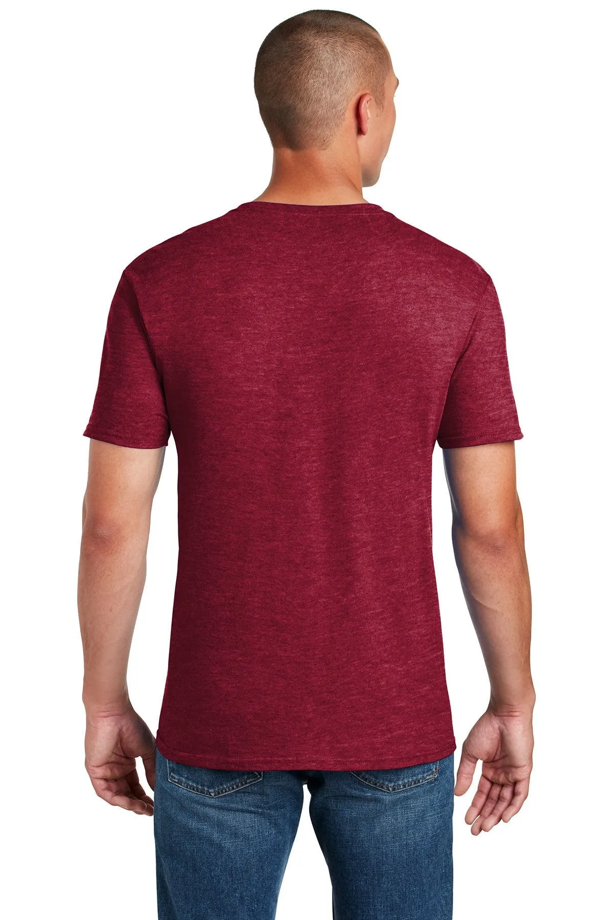 Gildan Softstyle T Shirt Antique Cherry Red