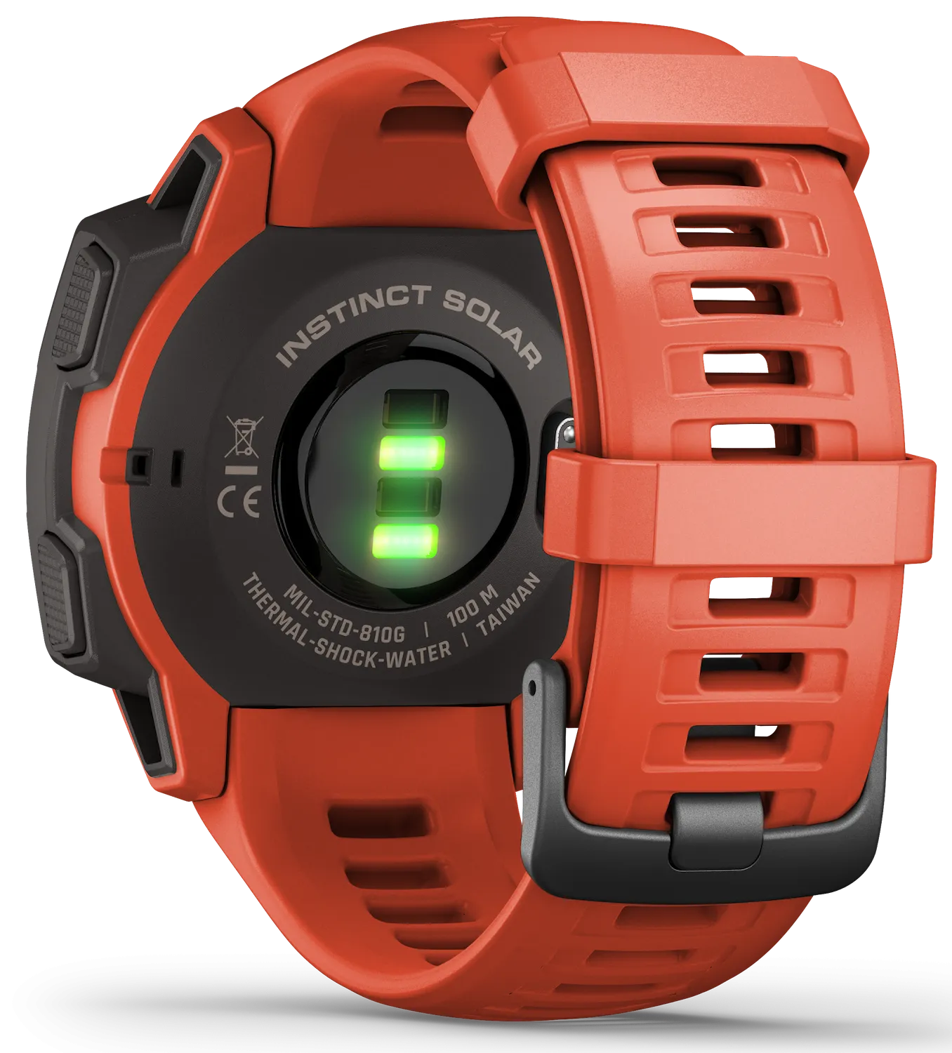 GRM Watch Instinct Solar Flame Red D