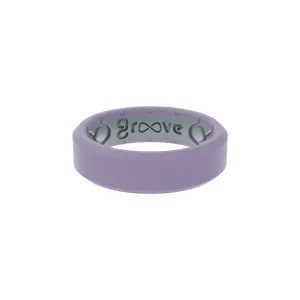 Groove Life Silicone Edge Thin Ring, Hydrangea