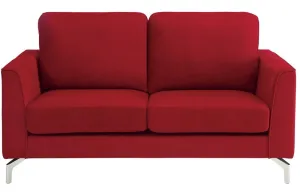 Hannah Red Love Seat