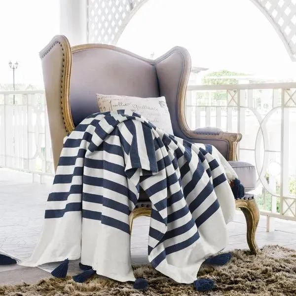 Harbor 80271TNV True Navy Throw Blanket