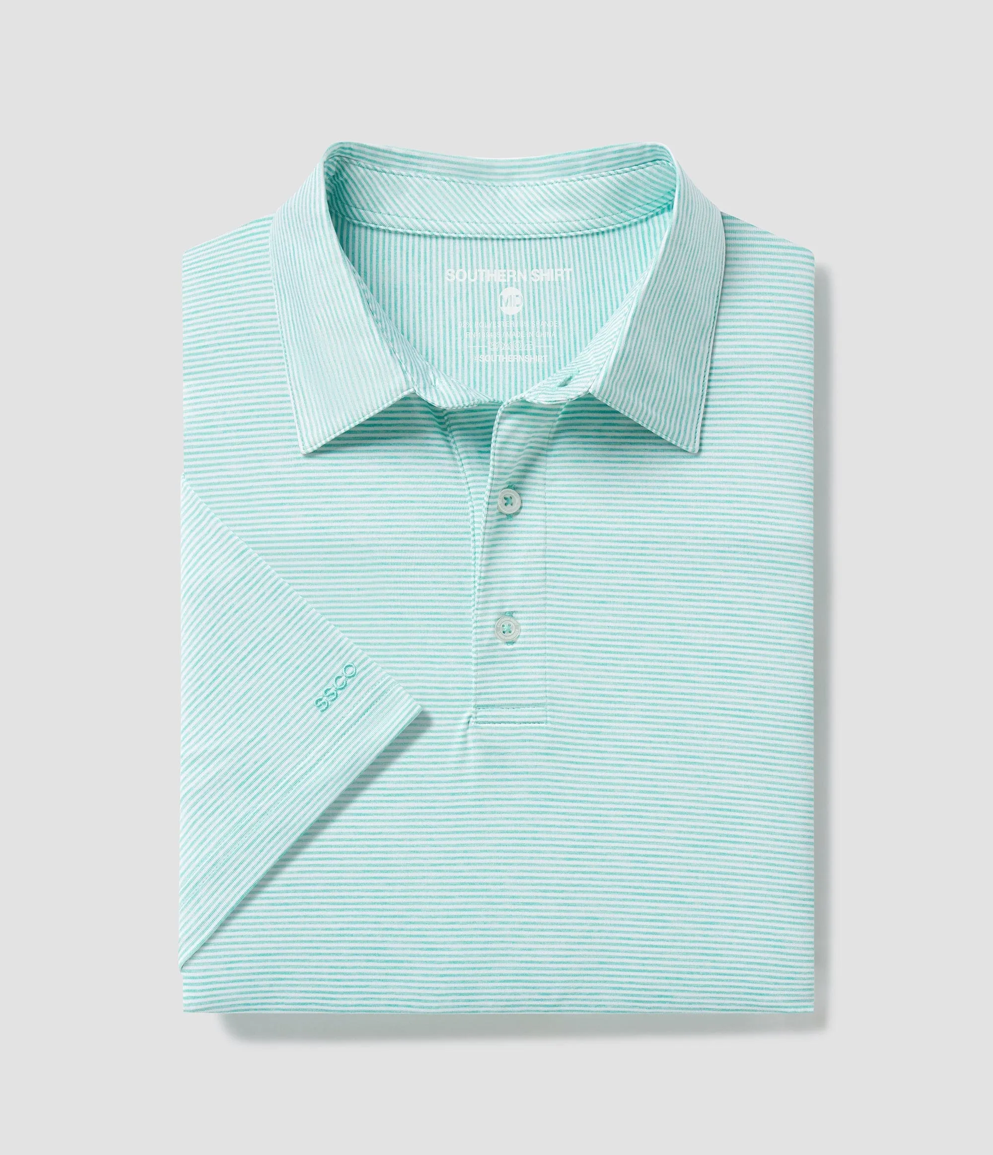 Heather Madison Stripe Polo - Bermuda