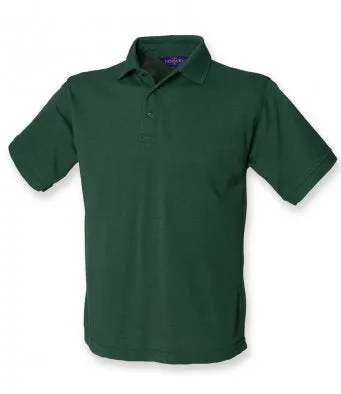 Henbury Heavy Poly/Cotton Piqué Polo Shirt