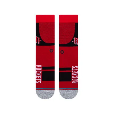 Houston Rockets Shortcut 2 Crew Socks