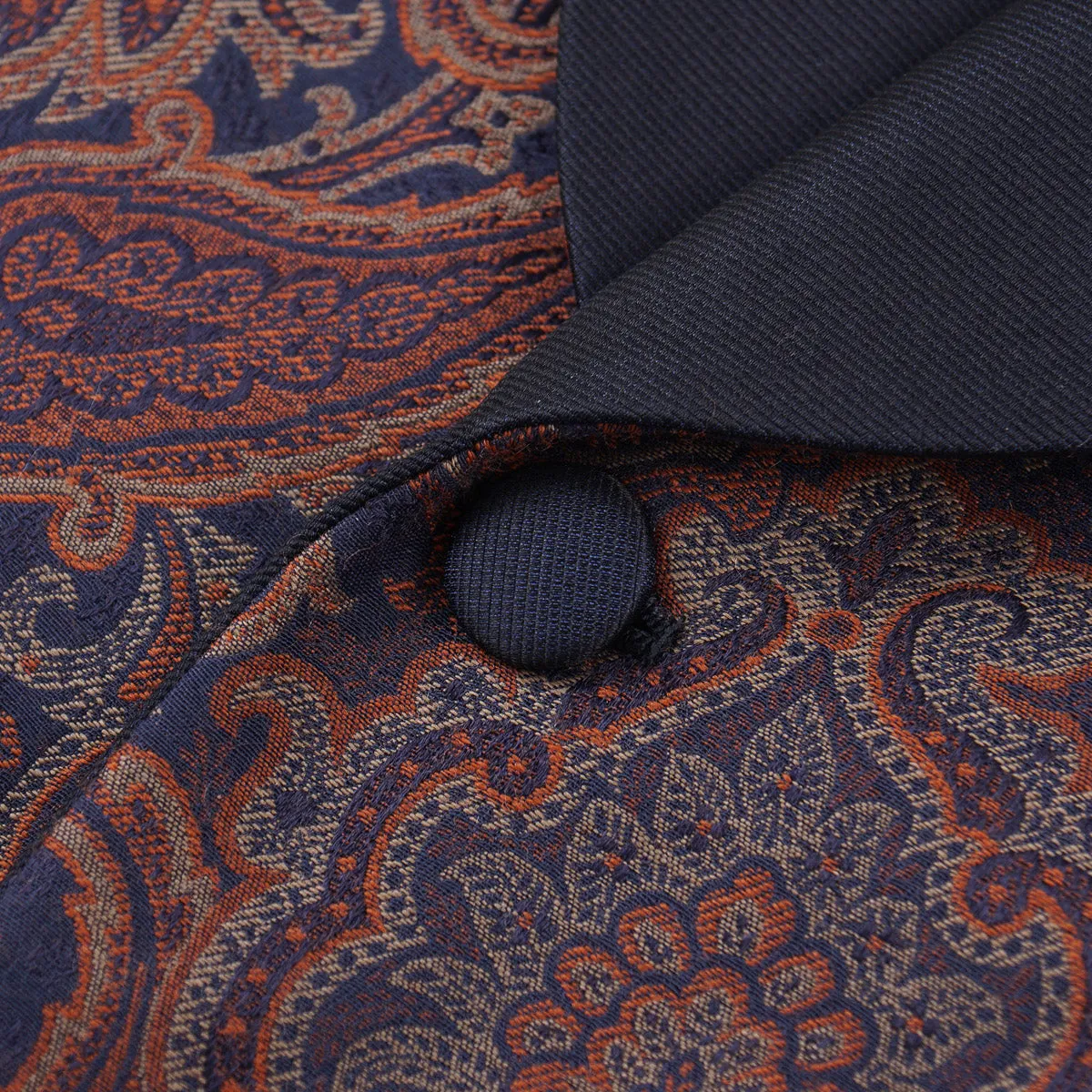 Isaia Slim-Fit Paisley Brocade Dinner Jacket