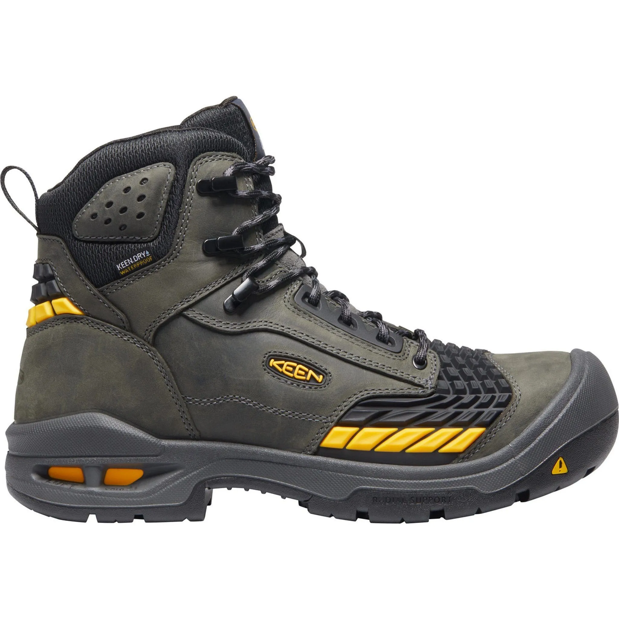 KEEN TROY 6" WATERPROOF CARBON-FIBER TOE MEN'S