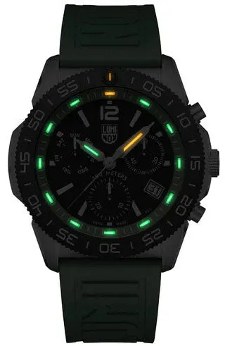 LMX Watch Sea Pacific Diver Chronograph 314 Black Green