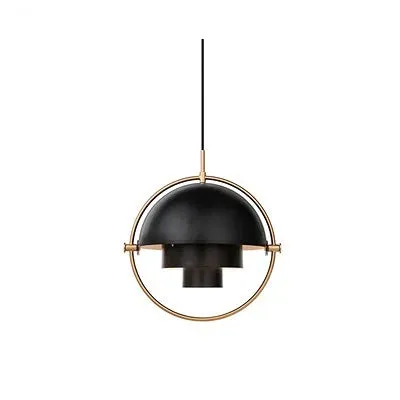 Mansion Designer Iron Pendant Lamp for Modern Spaces LED Lighting