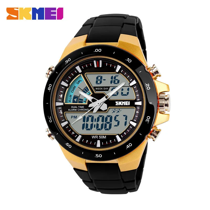 Men LED Digital Quartz Watch Electronic SKMEI Fashion Outdoor Sports Watches Watwrproof Wristwatches Man Clock Relogio Masculino