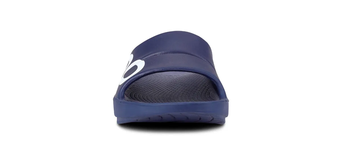 Men's OOahh Sport Slide Sandal - Navy White (SALE)