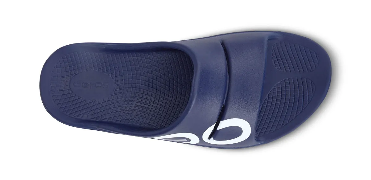 Men's OOahh Sport Slide Sandal - Navy White (SALE)