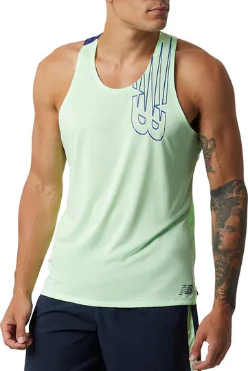 New Balance | Graphic Fast Flight Singlet | Men's