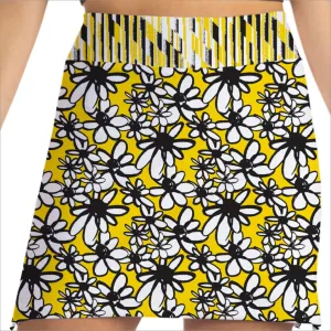 OOPSY DAISY YELLOW PULL ON SKORT