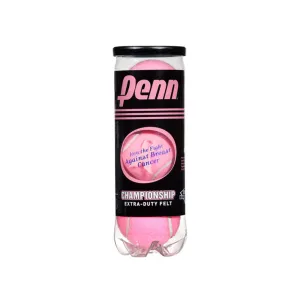 Penn Championship Extra Duty Pink - Individual Can (3 Balls)