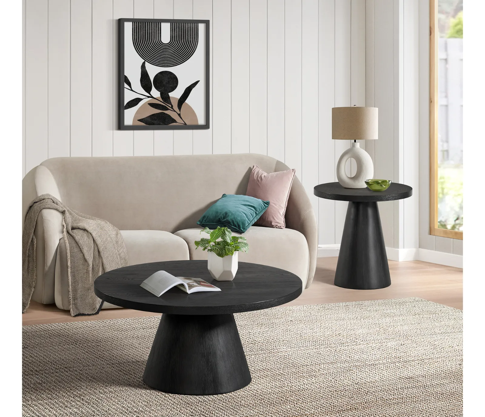 Portland End Table - Black