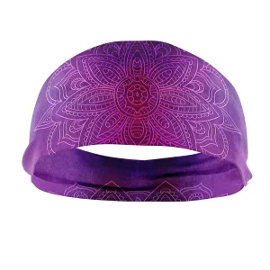 RAVEbandz The Pro - Wide Stretch Headband (Harmonious)