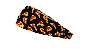 RAVEbandz The Pro - Wide Stretch Headband (Pizza)