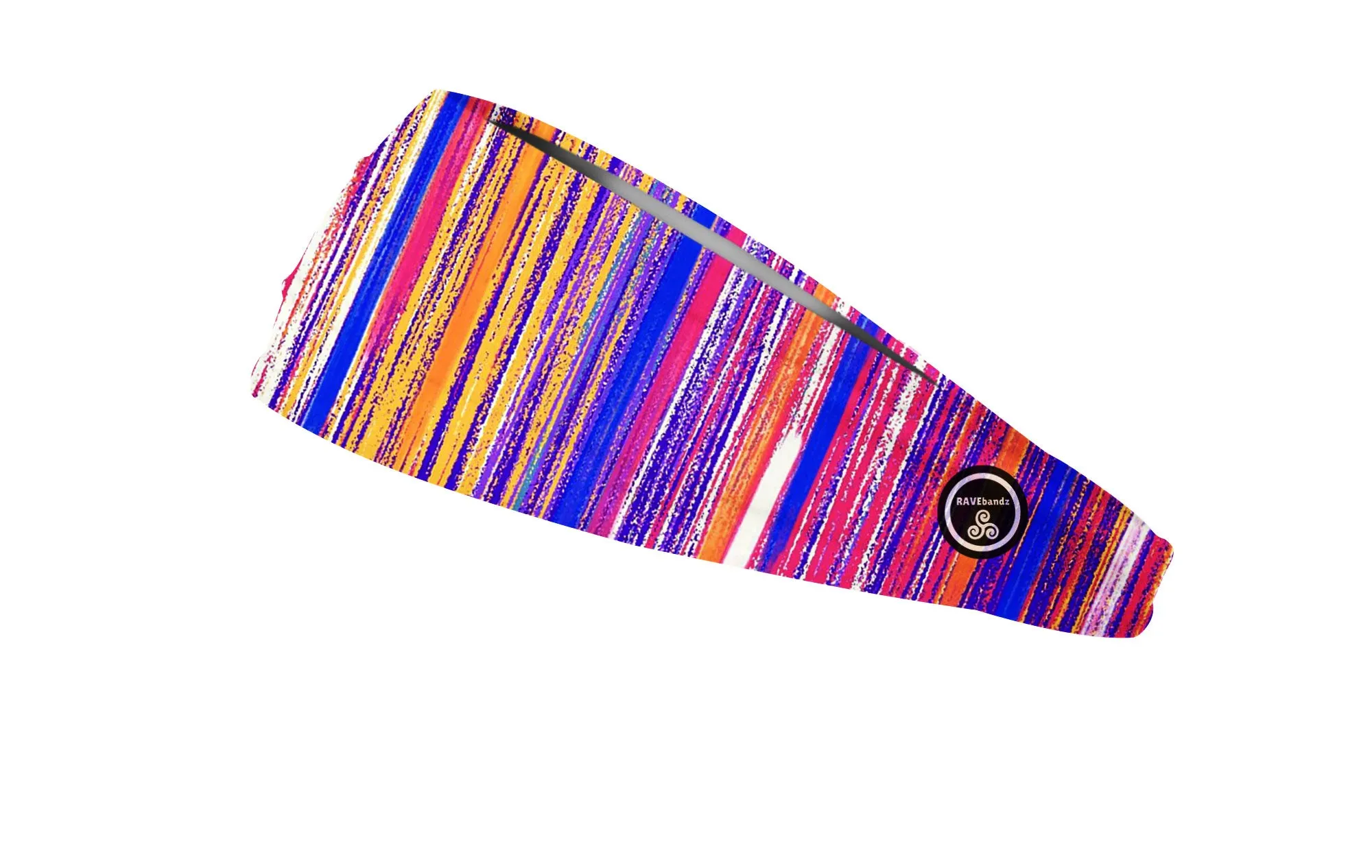 RAVEbandz The Pro - Wide Stretch Headband (Sinister)